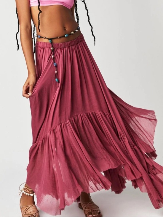Free People Dresses & Skirts - ISO FREE PEOPLE CLOVER SKIRT RED